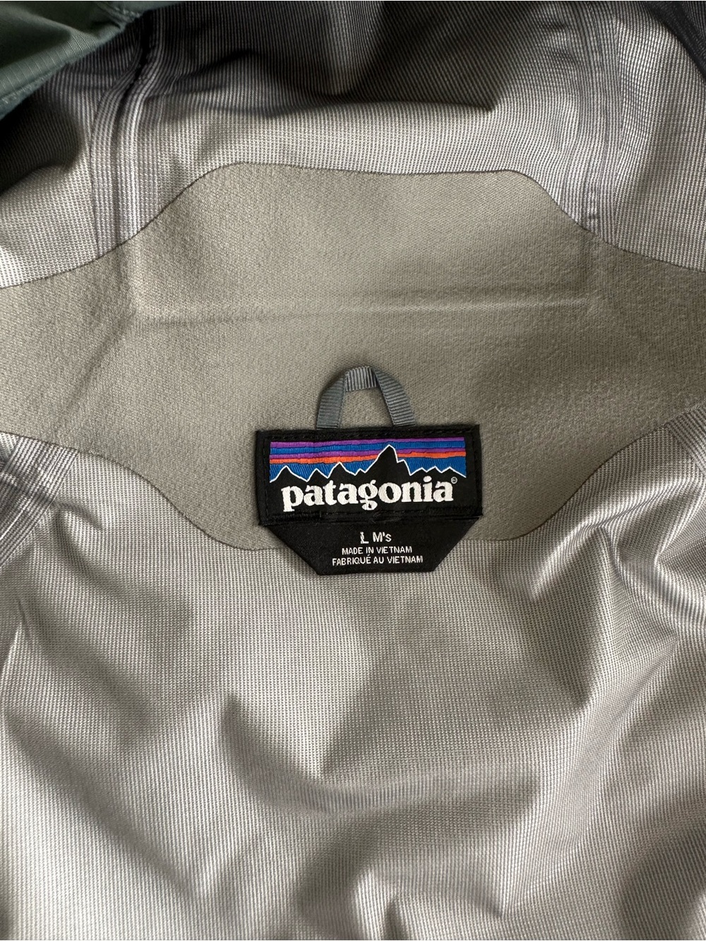 Patagonia Men's Hooded Rain Jacket - Teal Green - Picture 4 of 5